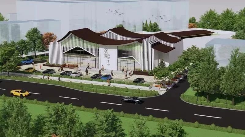 當陽将新建一(yī / yì ／yí)處菜市場，位置就(jiù)在(zài)....